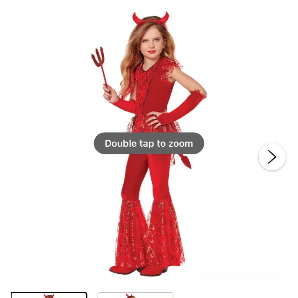 Spirit Halloween Red Devil Costume for Kids
